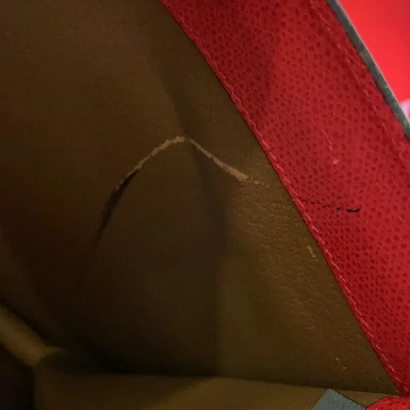 🟡 VINTAGE BALLY RED BRIEFCASE: NICE! - Picture 8 of 14